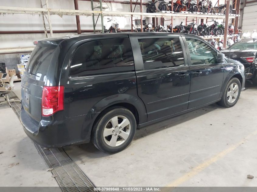 2013 DODGE GRAND CARAVAN SE - 2C4RDGBG4DR651609