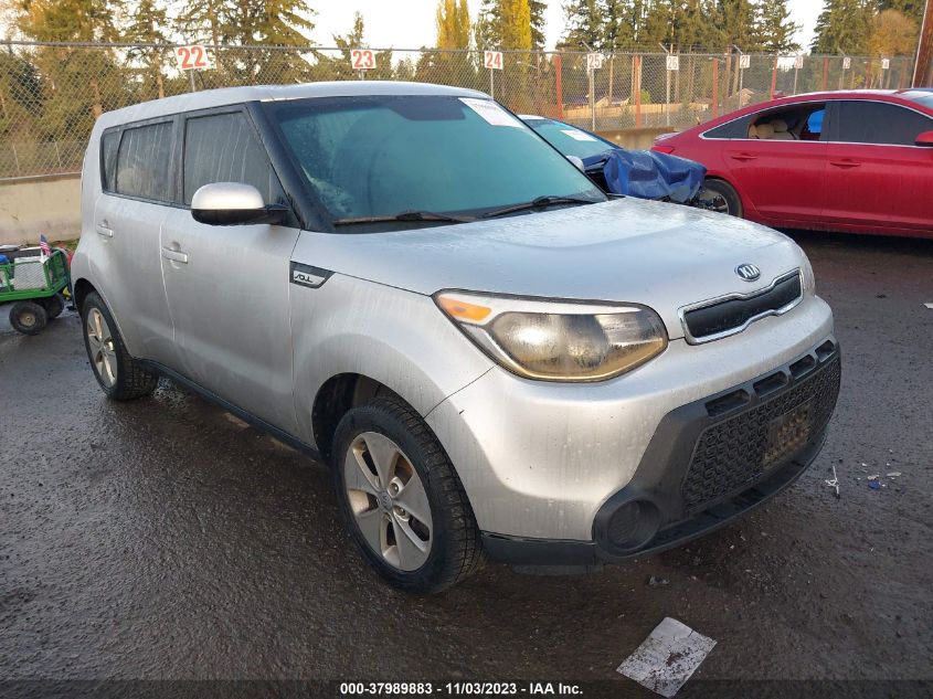 2016 KIA SOUL - KNDJN2A29G7859087