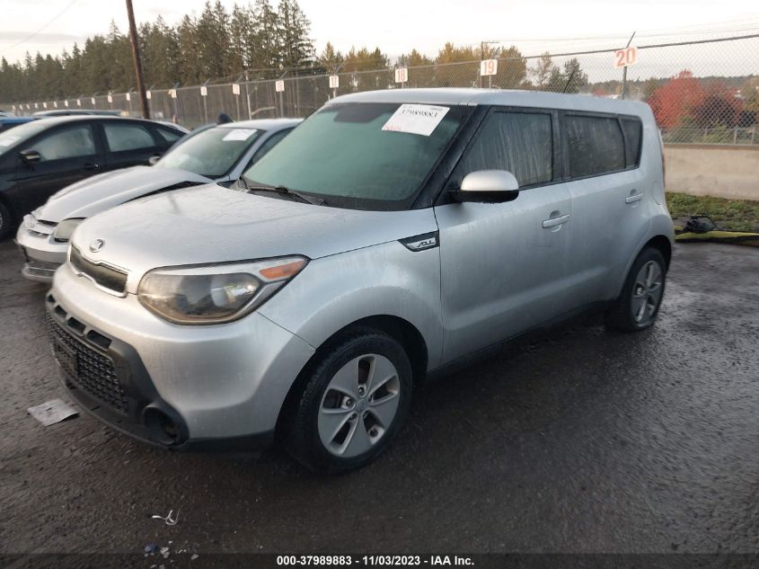 2016 KIA SOUL - KNDJN2A29G7859087