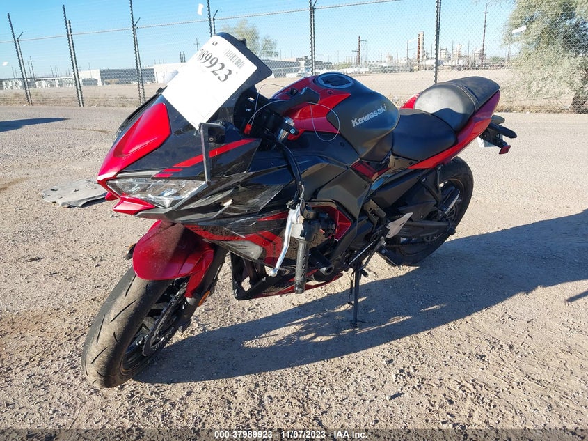 VIN ML5EXER19PDA81008 2023 KAWASAKI EX650 R