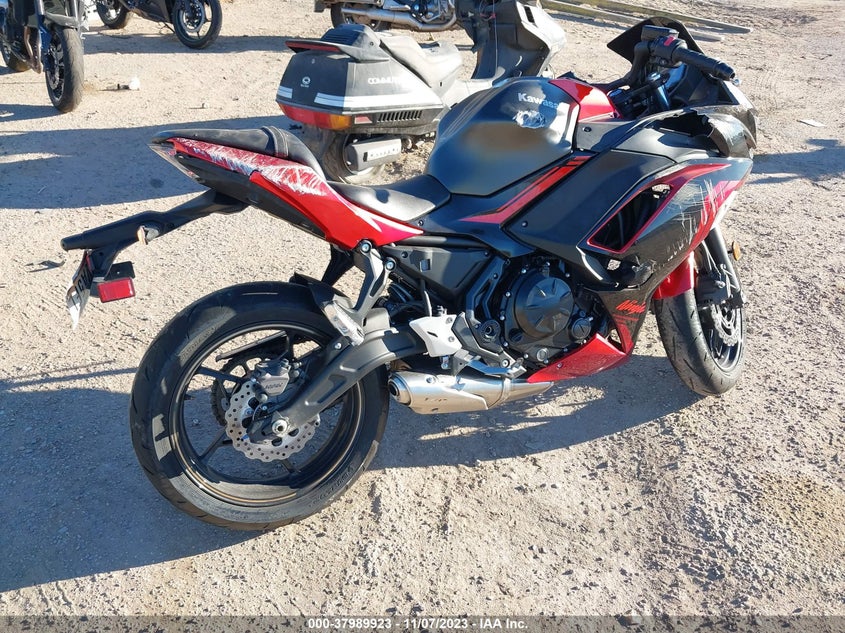 VIN ML5EXER19PDA81008 2023 KAWASAKI EX650 R