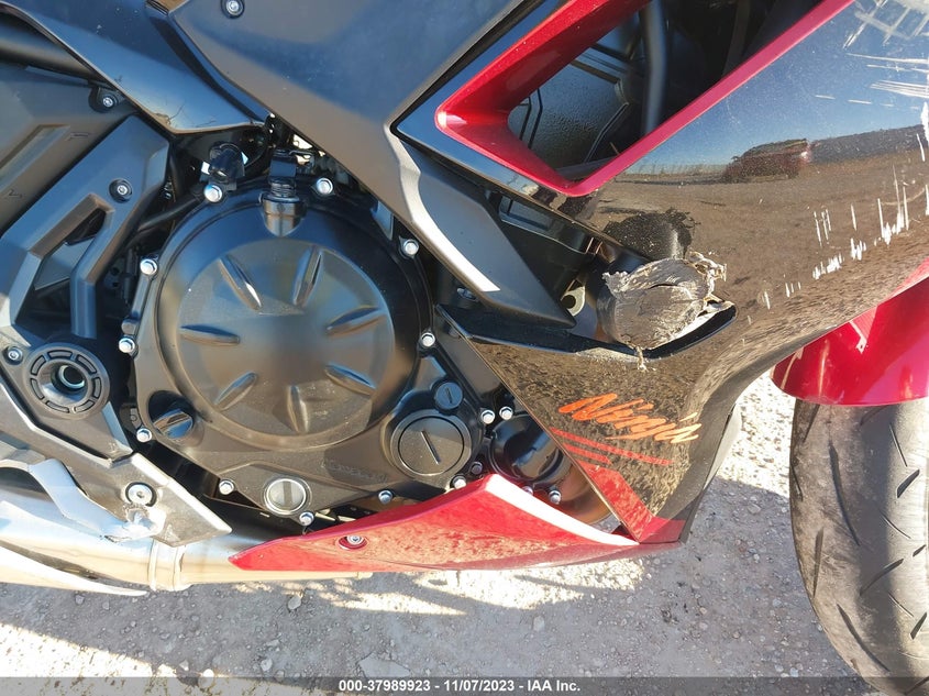 VIN ML5EXER19PDA81008 2023 KAWASAKI EX650 R