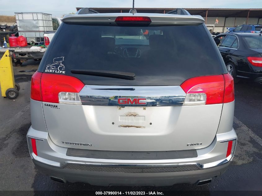2017 GMC TERRAIN SLT - 2GKFLUE33H6286350