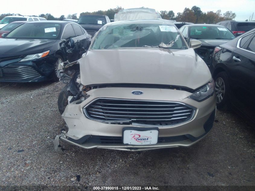 2019 FORD FUSION SE - 3FA6P0T99KR217197