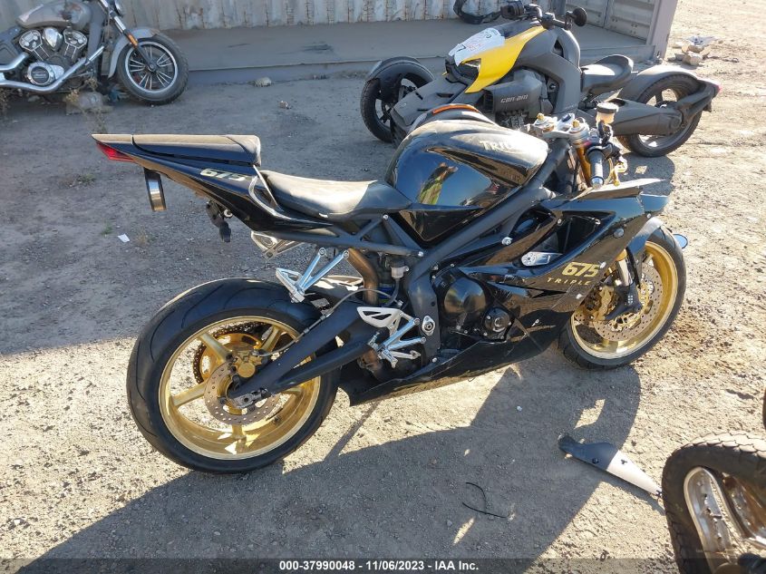2008 TRIUMPH MOTORCYCLE DAYTONA 675 SMTD00NS68J341289