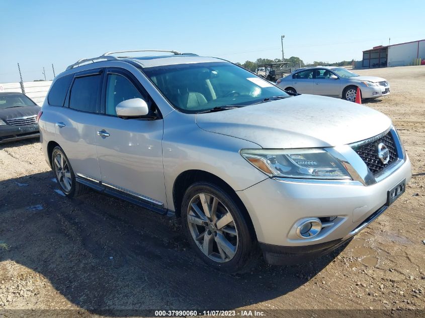 2013 NISSAN PATHFINDER S/SV/SL/PLATINUM - 5N1AR2MM7DC638507