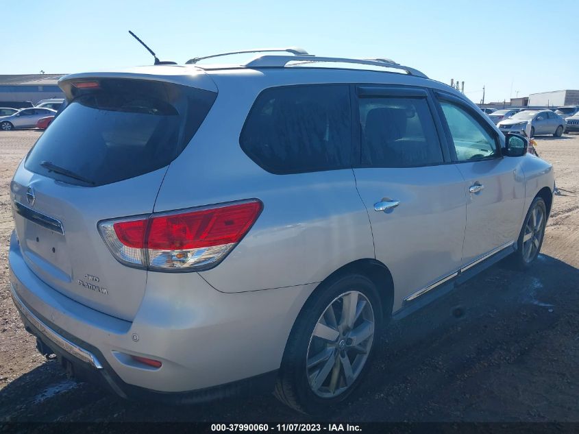 2013 NISSAN PATHFINDER S/SV/SL/PLATINUM - 5N1AR2MM7DC638507