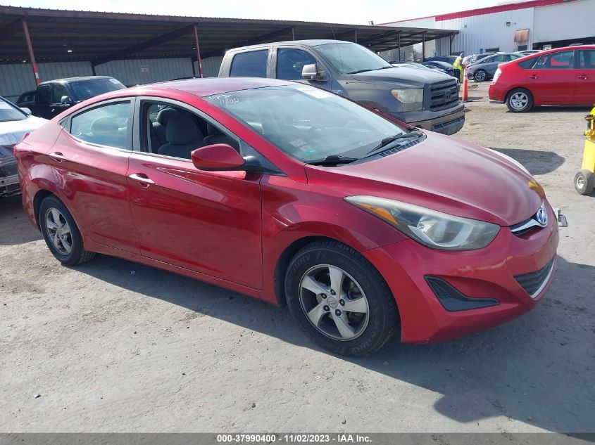 2015 HYUNDAI ELANTRA SE - 5NPDH4AE5FH561298