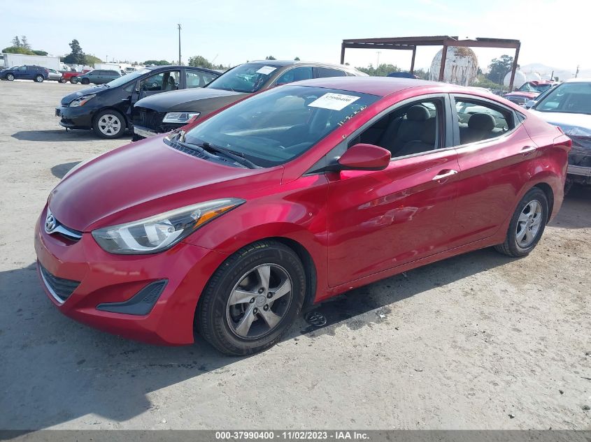 2015 HYUNDAI ELANTRA SE - 5NPDH4AE5FH561298