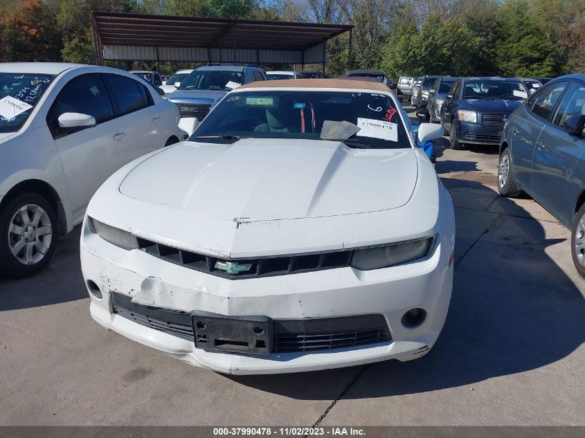 2014 CHEVROLET CAMARO 2LT - 2G1FC3D31E9174656