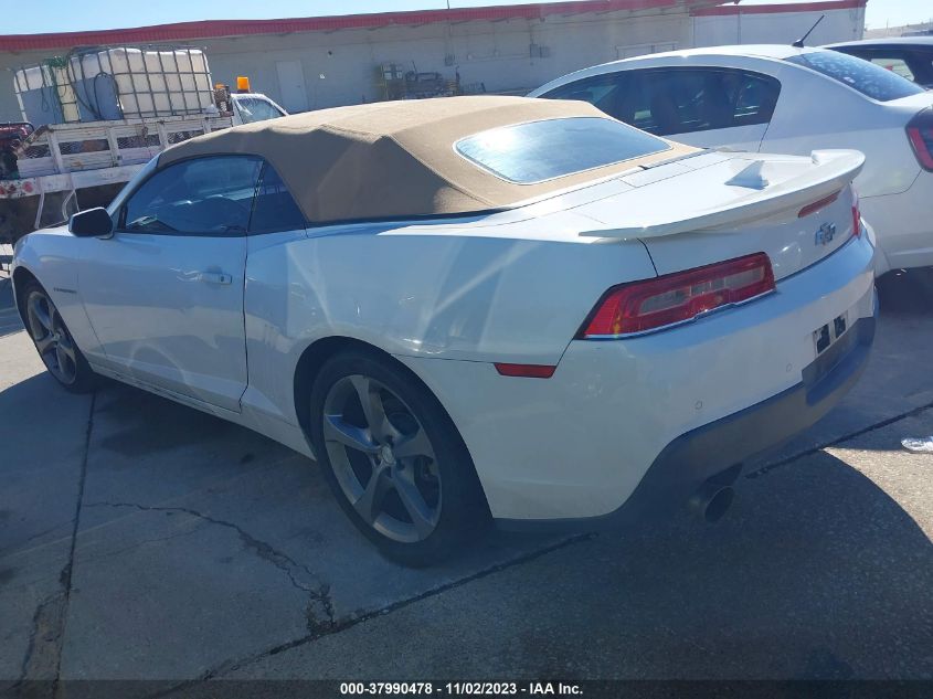 2014 CHEVROLET CAMARO 2LT - 2G1FC3D31E9174656