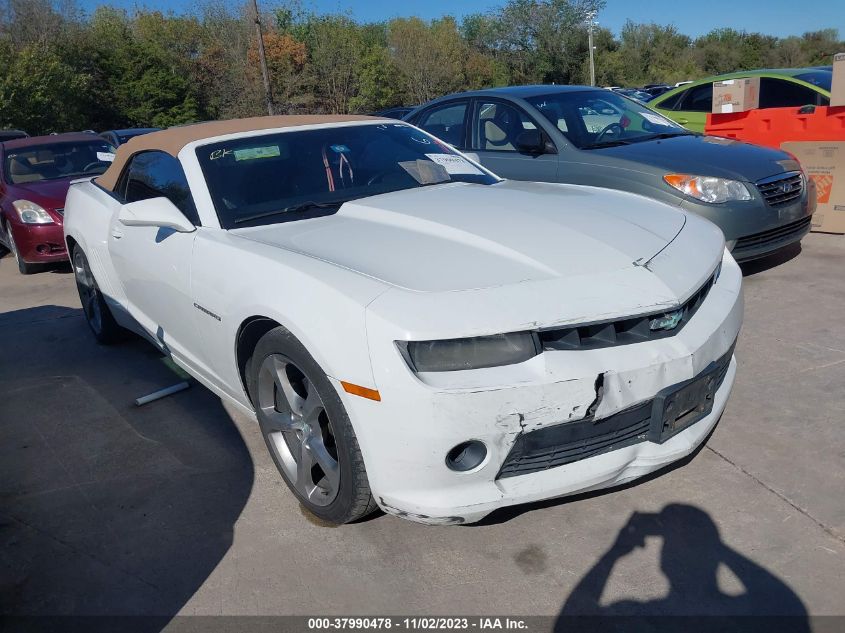 2014 CHEVROLET CAMARO 2LT - 2G1FC3D31E9174656