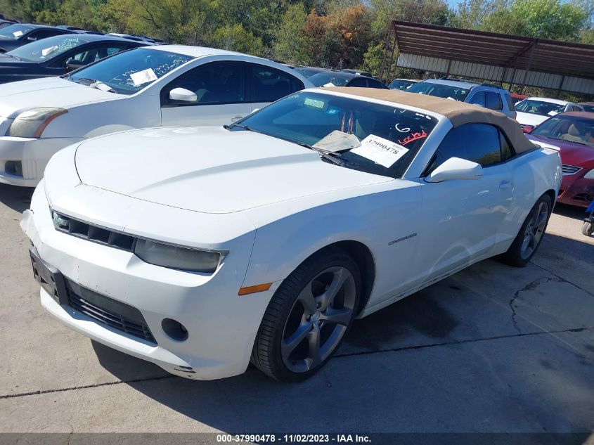 2014 CHEVROLET CAMARO 2LT - 2G1FC3D31E9174656