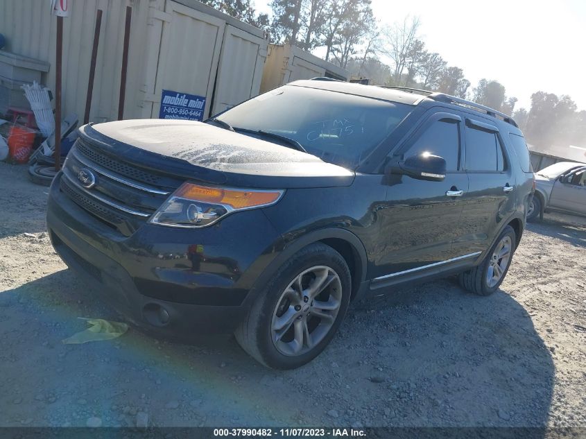 2013 FORD EXPLORER LIMITED - 1FM5K7F84DGC11751