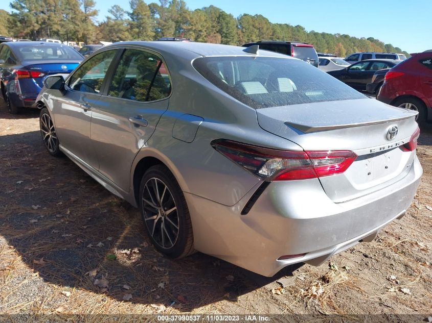 2021 TOYOTA CAMRY SE/SE NIGHT SHADE - 4T1G11AK4MU525672