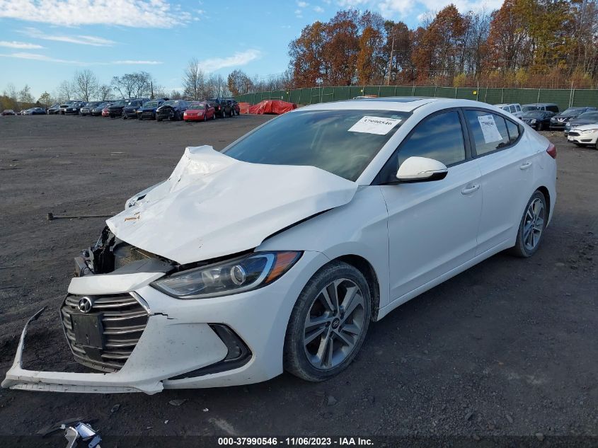 2018 HYUNDAI ELANTRA GLS - KMHD84LF6JU480701