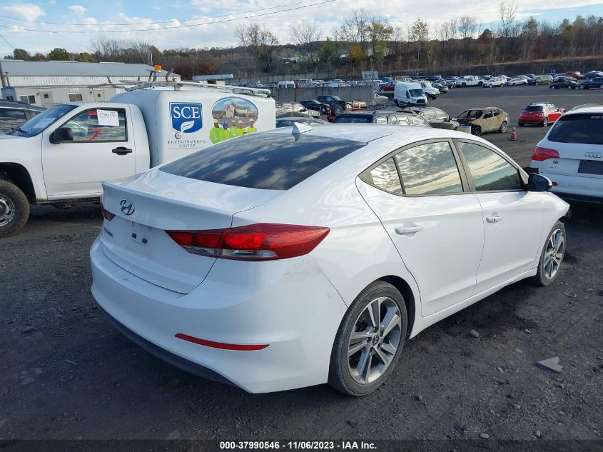 2018 HYUNDAI ELANTRA GLS - KMHD84LF6JU480701