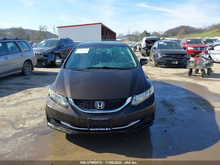 2014 HONDA CIVIC LX - 2HGFB2F50EH537202