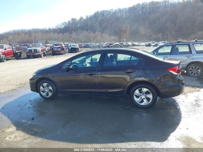 2014 HONDA CIVIC LX - 2HGFB2F50EH537202