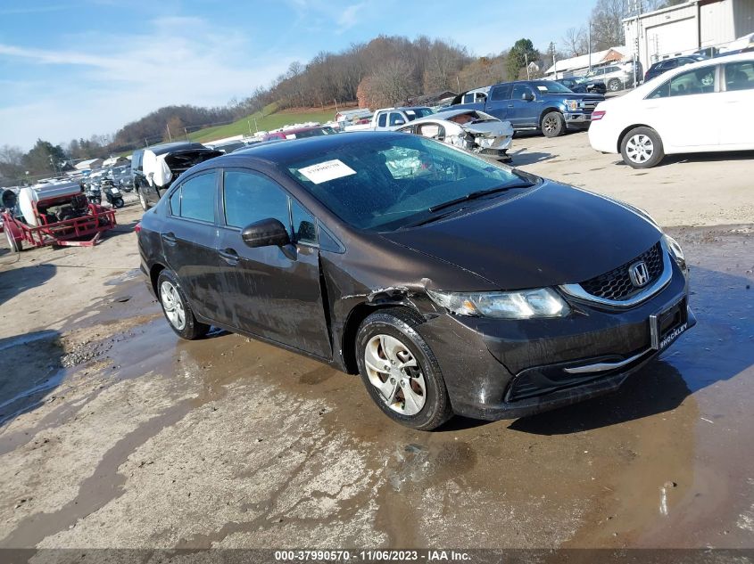 2014 HONDA CIVIC LX - 2HGFB2F50EH537202