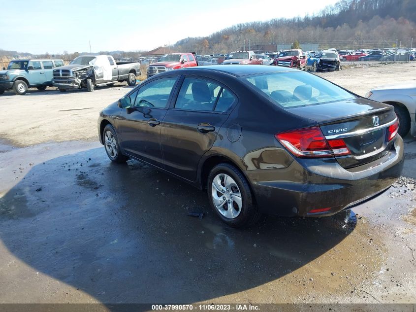 2014 HONDA CIVIC LX - 2HGFB2F50EH537202