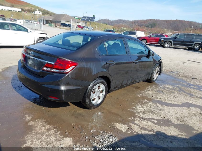 2014 HONDA CIVIC LX - 2HGFB2F50EH537202