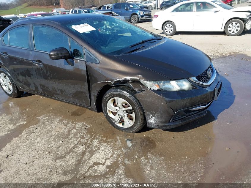 2014 HONDA CIVIC LX - 2HGFB2F50EH537202
