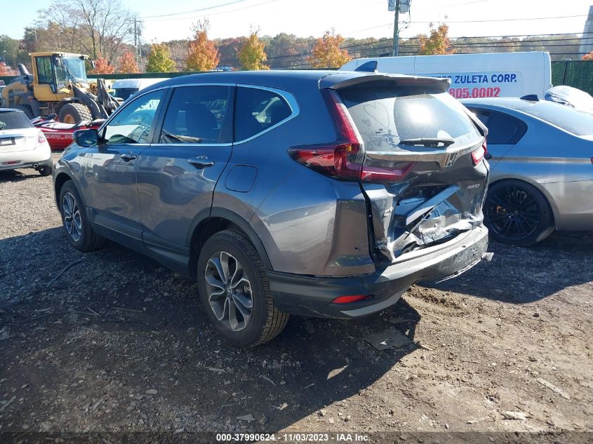 2022 HONDA CR-V EXL - 5J6RW2H84NA015138