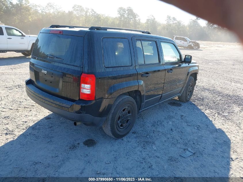 VIN 1C4NJPBA7HD211346 2017 JEEP PATRIOT SPORT FWD