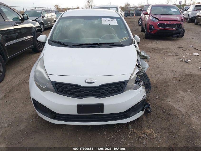 2013 KIA RIO LX - KNADM4A39D6198485
