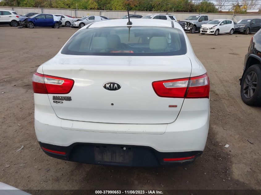 2013 KIA RIO LX - KNADM4A39D6198485
