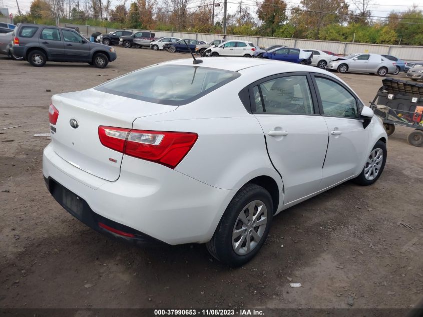 2013 KIA RIO LX - KNADM4A39D6198485