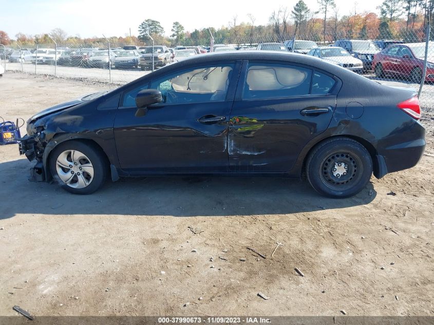 2014 HONDA CIVIC LX - 19XFB2F51EE032313