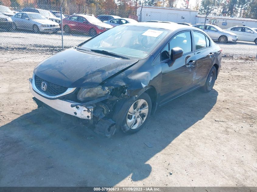 2014 HONDA CIVIC LX - 19XFB2F51EE032313