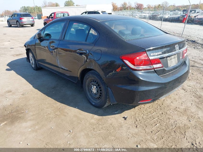 2014 HONDA CIVIC LX - 19XFB2F51EE032313