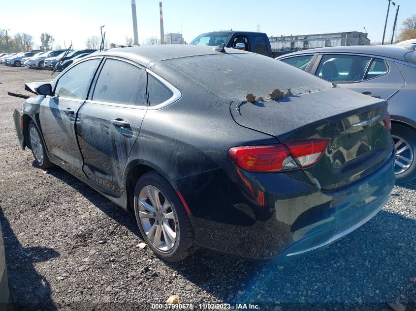 2015 CHRYSLER 200 LIMITED - 1C3CCCAB2FN677833