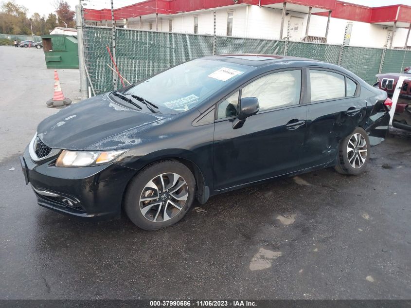 2013 HONDA CIVIC EX - 2HGFB2F85DH518900