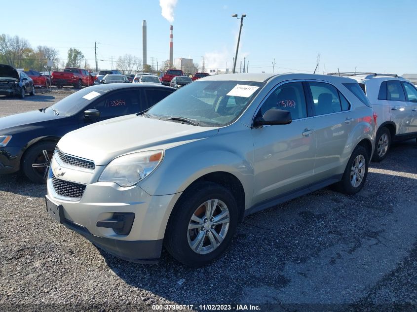 2014 CHEVROLET EQUINOX LS - 2GNALAEK8E6221251