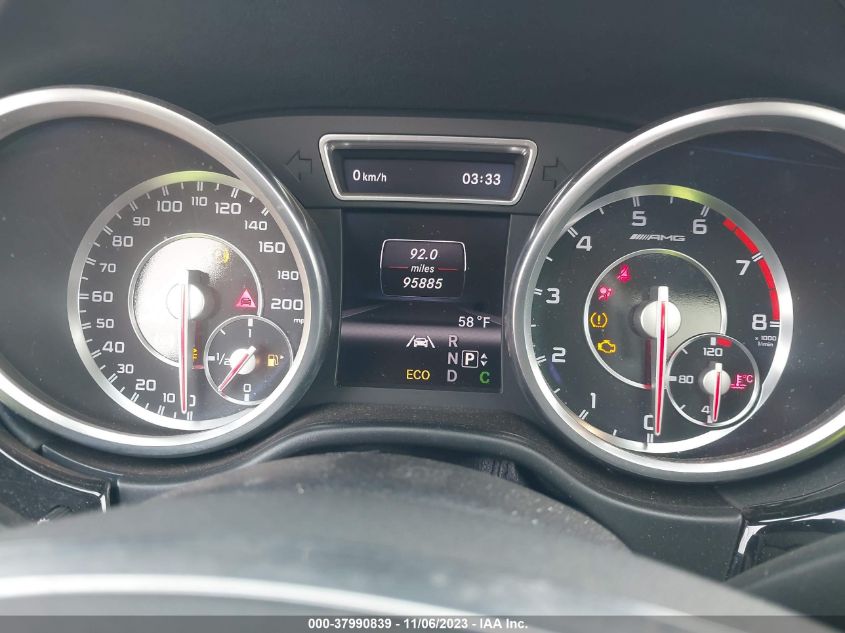 2013 MERCEDES-BENZ ML 63 AMG 4MATIC - 4JGDA7EB8DA118343