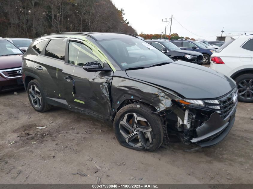 Lot #2525407585 2022 HYUNDAI TUCSON SEL salvage car