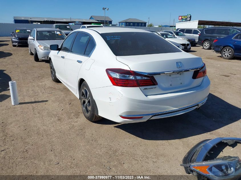 2016 HONDA ACCORD LX - 1HGCR2F35GA074925
