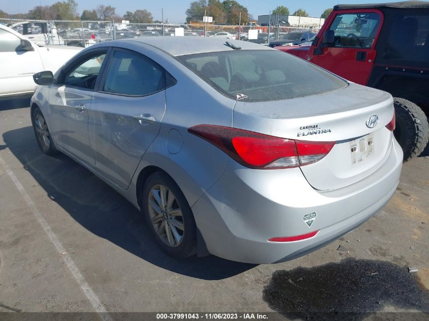 2014 HYUNDAI ELANTRA SE/SPORT/LIMITED - KMHDH4AE3EU121550