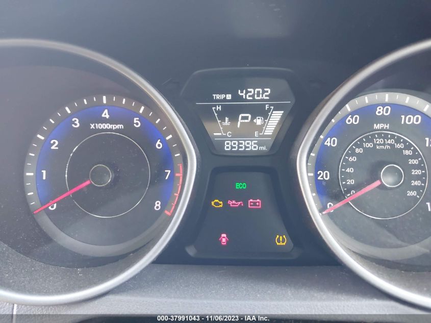 2014 HYUNDAI ELANTRA SE/SPORT/LIMITED - KMHDH4AE3EU121550