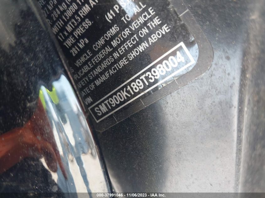 2009 TRIUMPH MOTORCYCLE BONNEVILLE - SMT900K189T398004