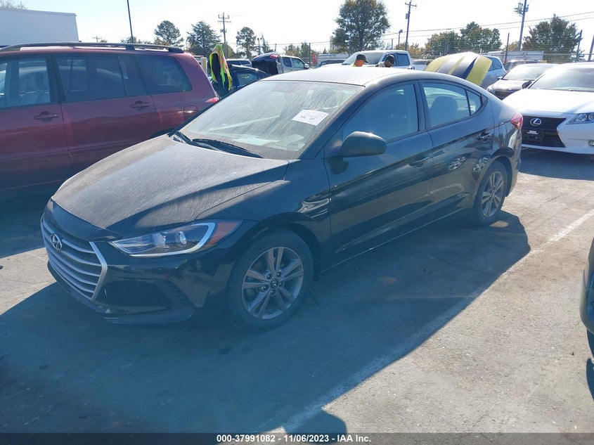 VIN 5NPD84LF3JH312416 2018 HYUNDAI ELANTRA SEL