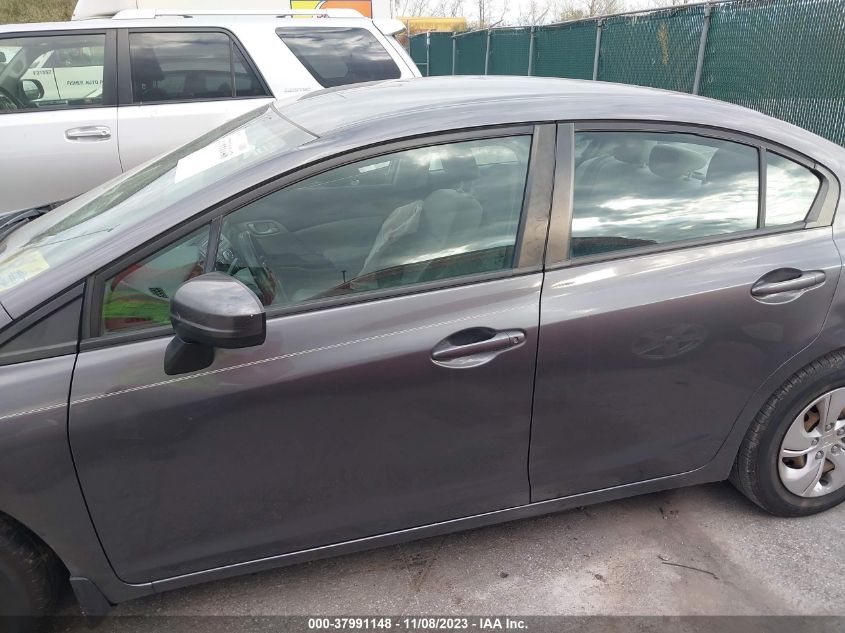 2014 HONDA CIVIC LX - 19XFB2F52EE010787