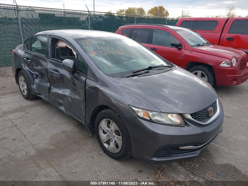 2014 HONDA CIVIC LX - 19XFB2F52EE010787