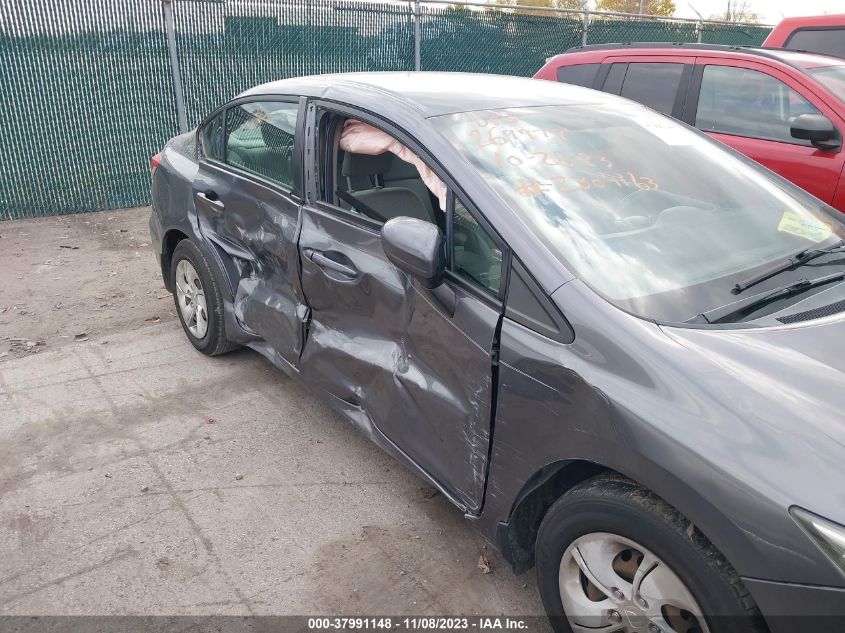 2014 HONDA CIVIC LX - 19XFB2F52EE010787