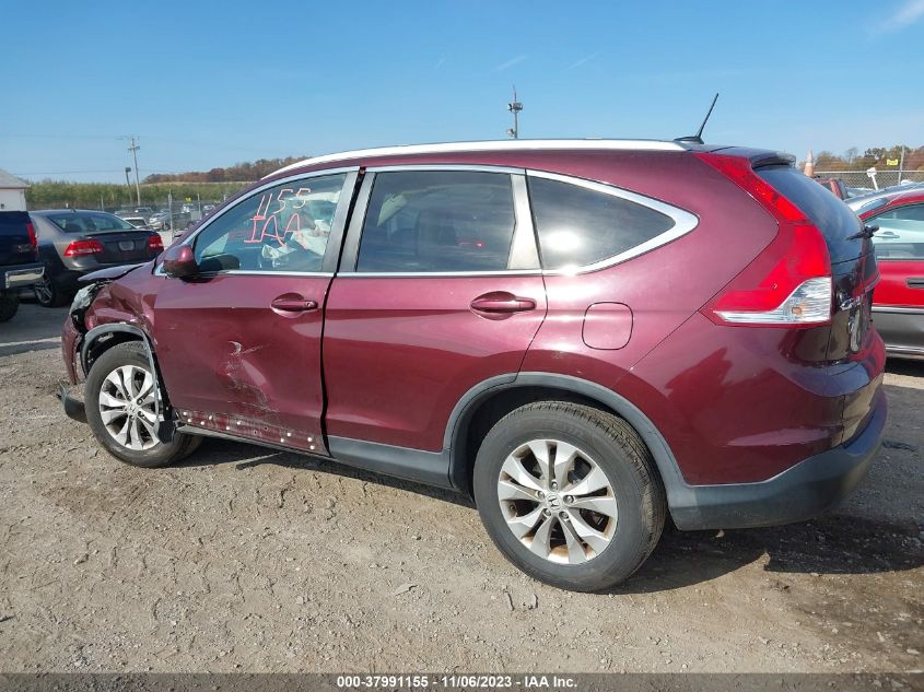 2014 HONDA CR-V EX-L - 5J6RM4H73EL114353