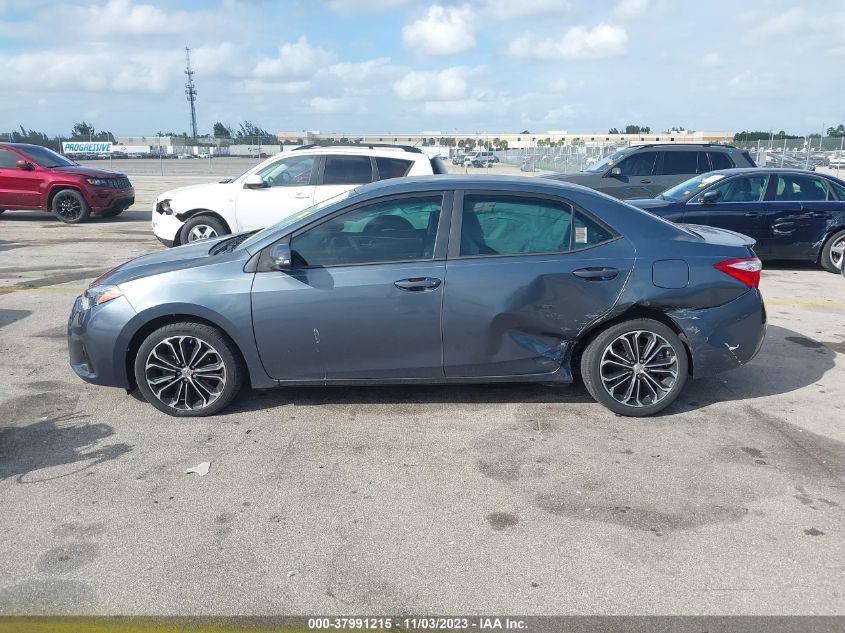 2014 TOYOTA COROLLA S PLUS - 5YFBURHE7EP131621